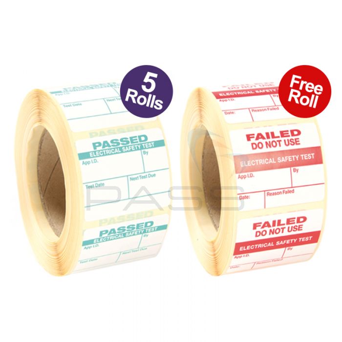 PAT Testing Labels Kit 5