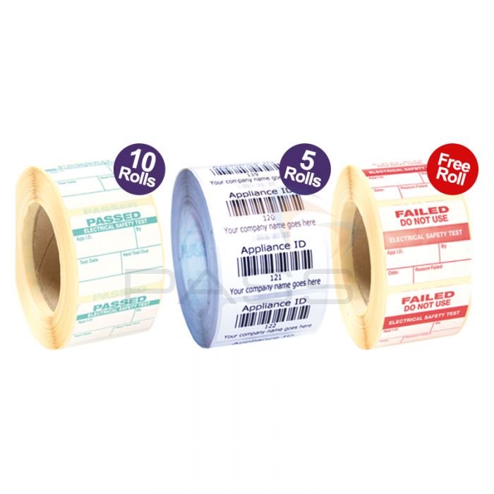 PAT Testing Labels Kit 8