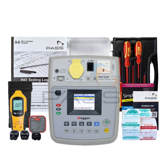 Megger PAT320 PAT Tester - Professional Kit (Bundle 2)